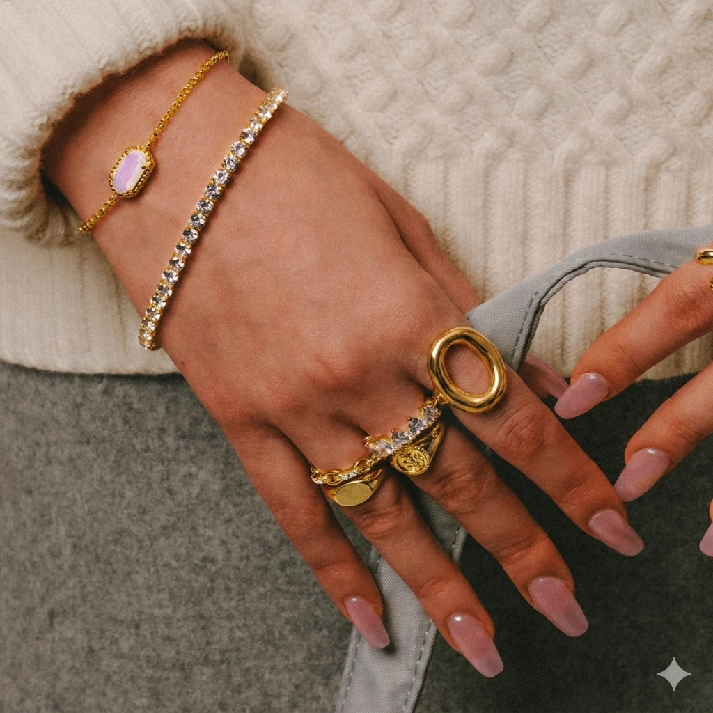 Anel ouro 18K Aura Luxo Moderno e Elegância Atemporal