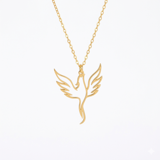 Zalora Joias™ | Colar Feminino com Pingente Elegante em Aço Inoxidável