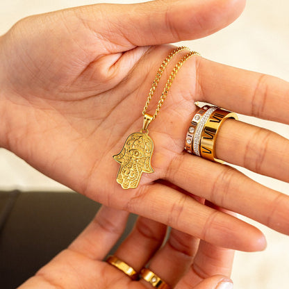 Zalora Joias – Anel Luxo 3 Camadas em Ouro 18K com Cristais