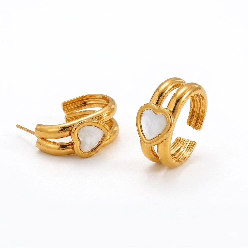 Brincos Gota Banhados a Ouro 18K – Delicadeza e Sofisticação