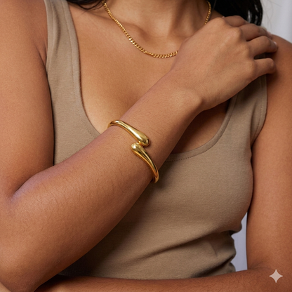 Zalora Joias™ | Pulseira de Geometria Dourada