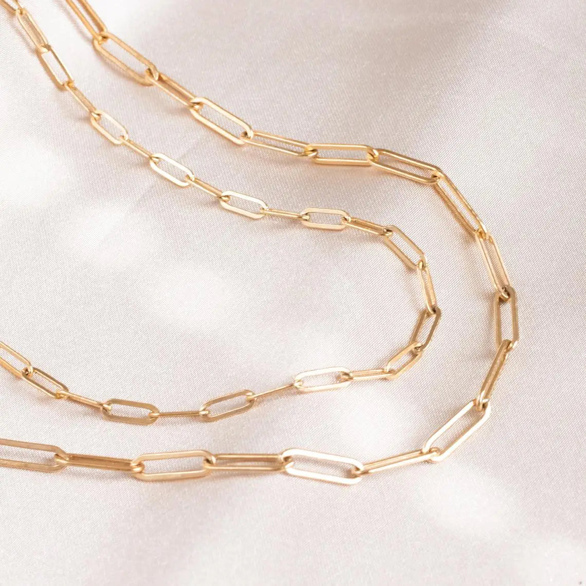 Colar Elos Luxury Ouro 18K Modernidade e Elegância Atemporal