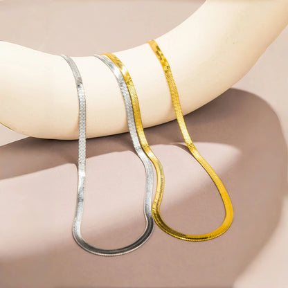 Zalora Joias™ Colar De Banhos UHBINYCA Classic Snake Ouro 18k