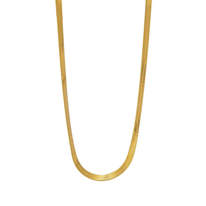 Zalora Joias™ Colar De Banhos UHBINYCA Classic Snake Ouro 18k