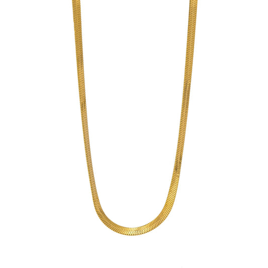 Zalora Joias™ Colar De Banhos UHBINYCA Classic Snake Ouro 18k