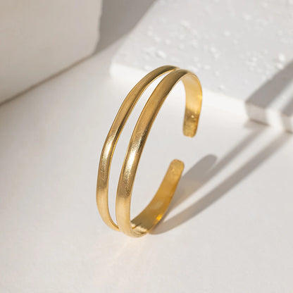 Zalora Joias™  Classic Luxe Cuff Bracelet 18K