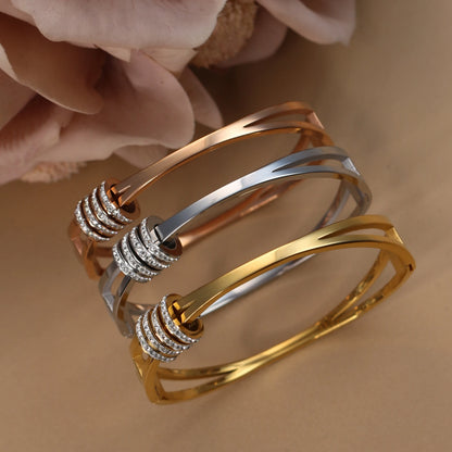 Zalora Joias™ | Skeleton Luxe Cuff Bracelet 18K