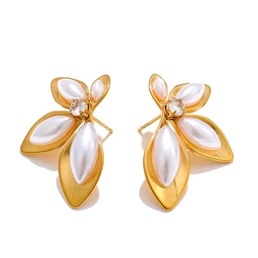 Anel Elegance 18K – Banho Ouro PVD Prata