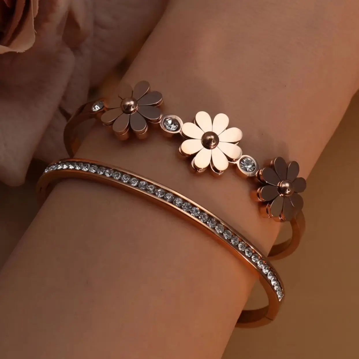 Zalora Joias™ | Blossom Royale Cuff Bracelet 18K