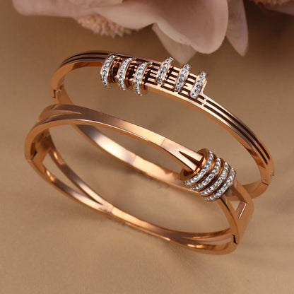 Zalora Joias™ | Skeleton Luxe Cuff Bracelet 18K
