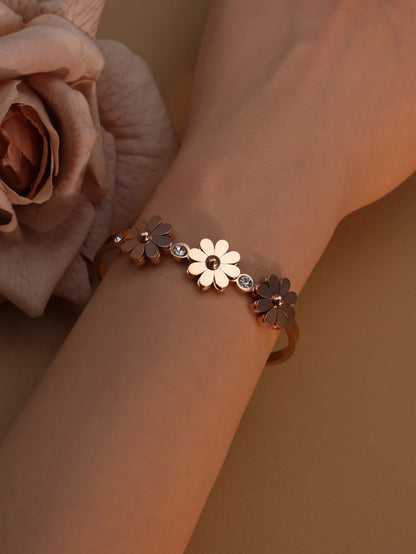 Zalora Joias™ | Blossom Royale Cuff Bracelet 18K