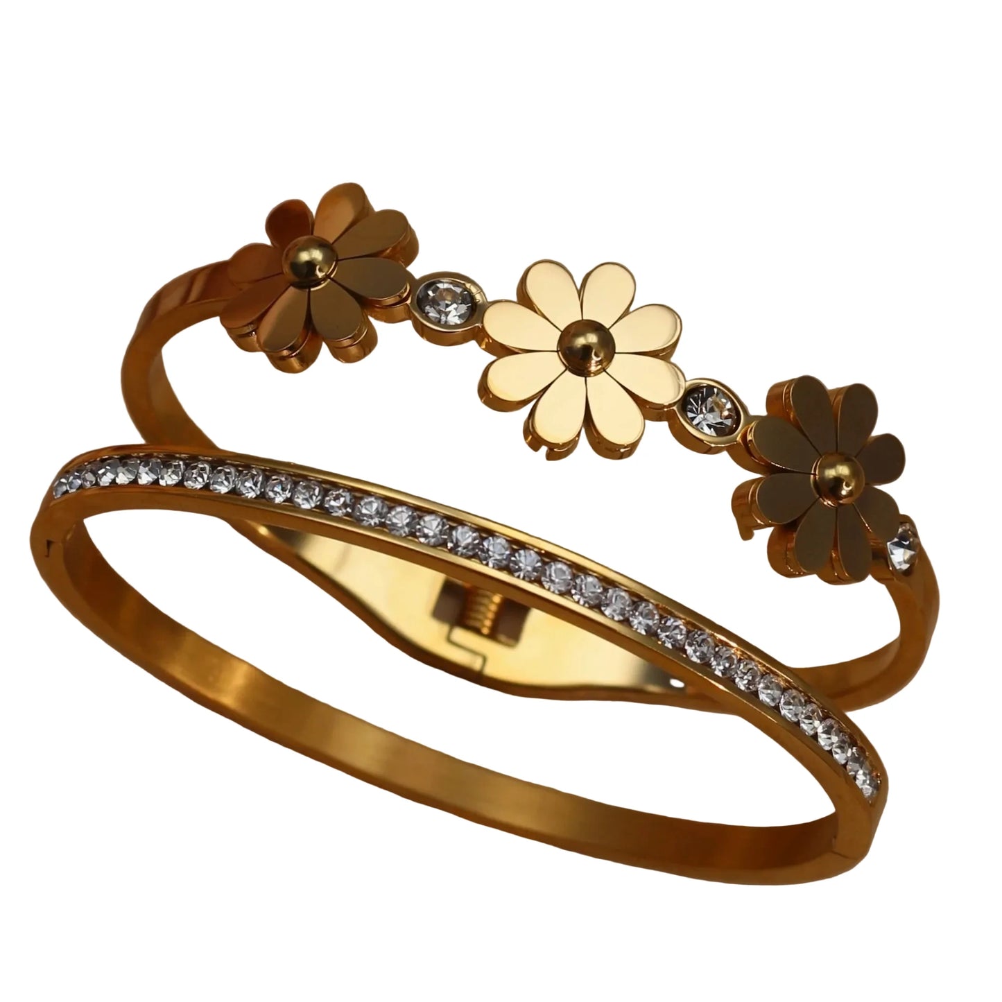 Zalora Joias™ | Blossom Royale Cuff Bracelet 18K