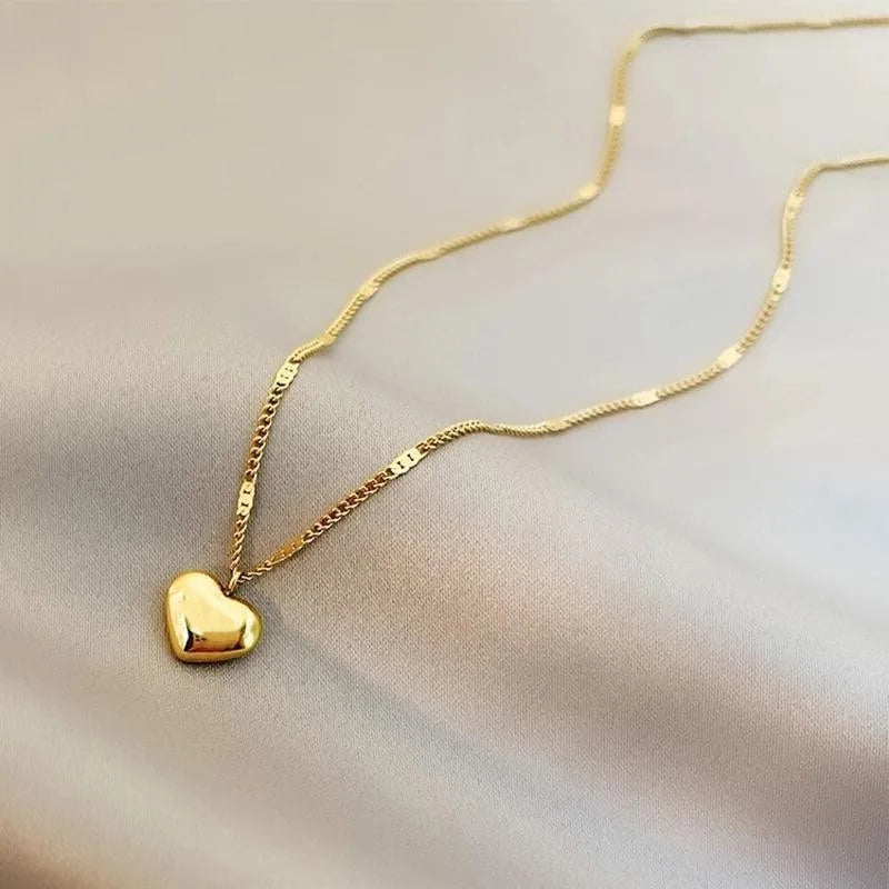 Colar Coração Moderno – Simples, Elegante e Irresistível