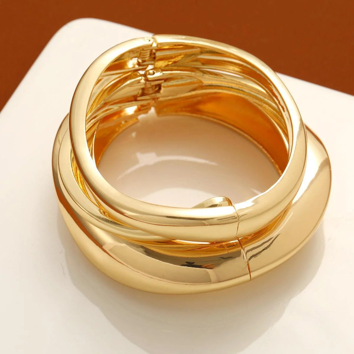 Zalora Joias™ | Pulseira de Geometria Dourada