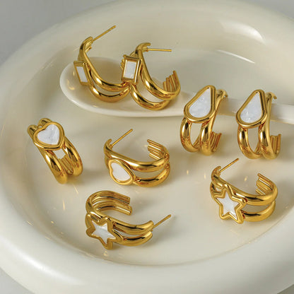Brincos Gota Banhados a Ouro 18K – Delicadeza e Sofisticação